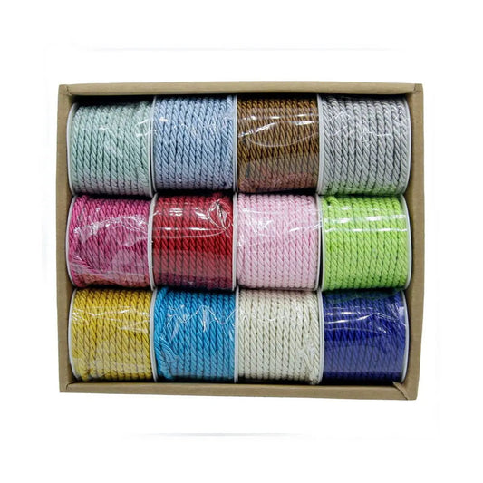 Jags Nylon Rope with Mettallic Finish 3 meter(Choose Colour)
