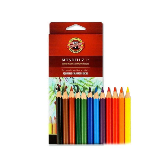 Kohinoor Hardtmuth Mondeluz Aquarelle Coloured Pencils