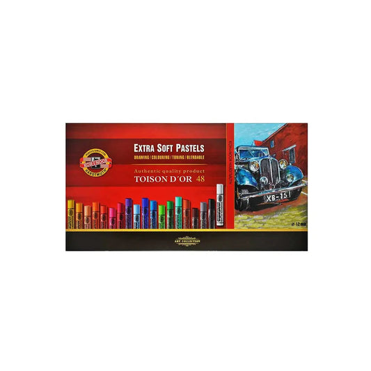 Kohinoor Hardtmuth Toison D Or Extra Soft Pastels Set of 48