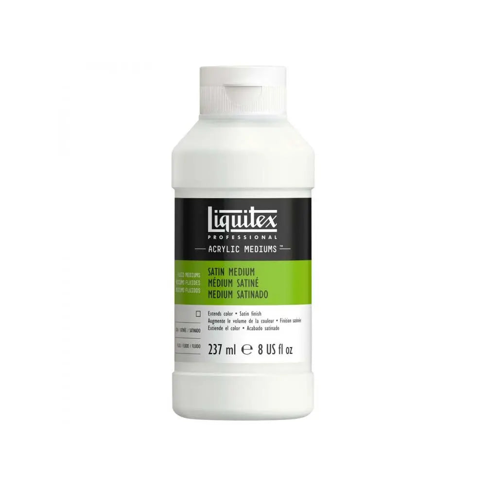 Liquitex Satin Fluid Medium for Acrylic Paints - 237 ML
