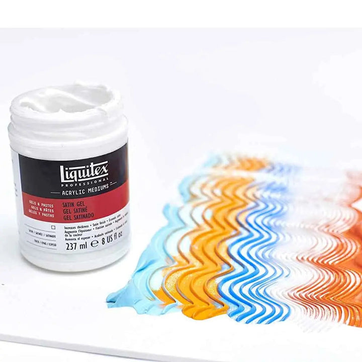 Liquitex Satin Gel Professional Acrylic Mediums - 237ml