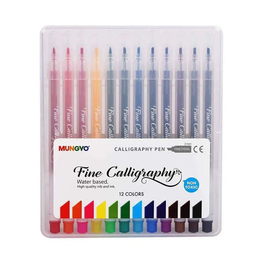Mungyo Fine Calligraphy 12 Colours Set