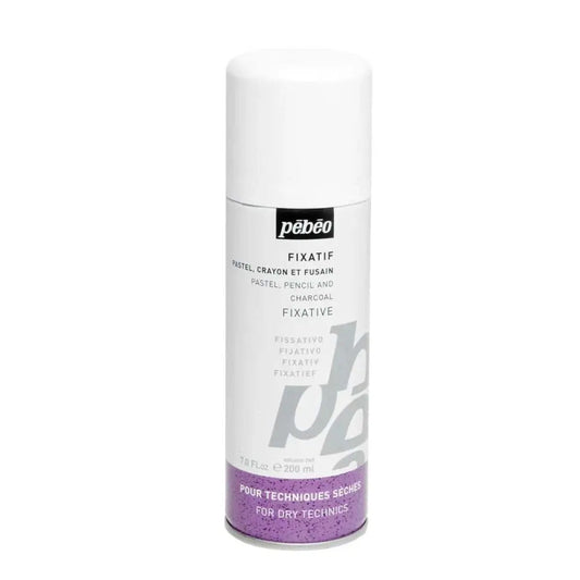 Pebeo Extra Fine Pastel, Pencil And Charcoal Fixative - Spray