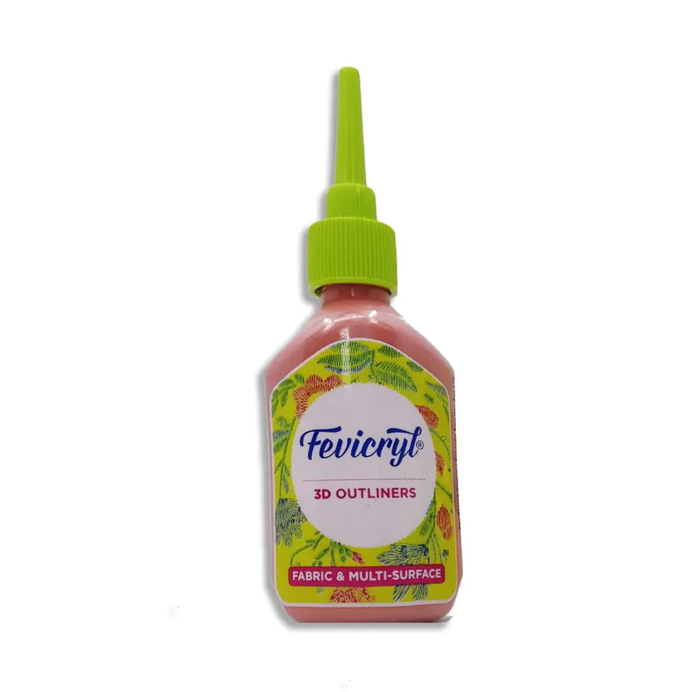 Pidilite Fevicryl 3D Outliners Fabric & Multi-Surface (Loose Colours)