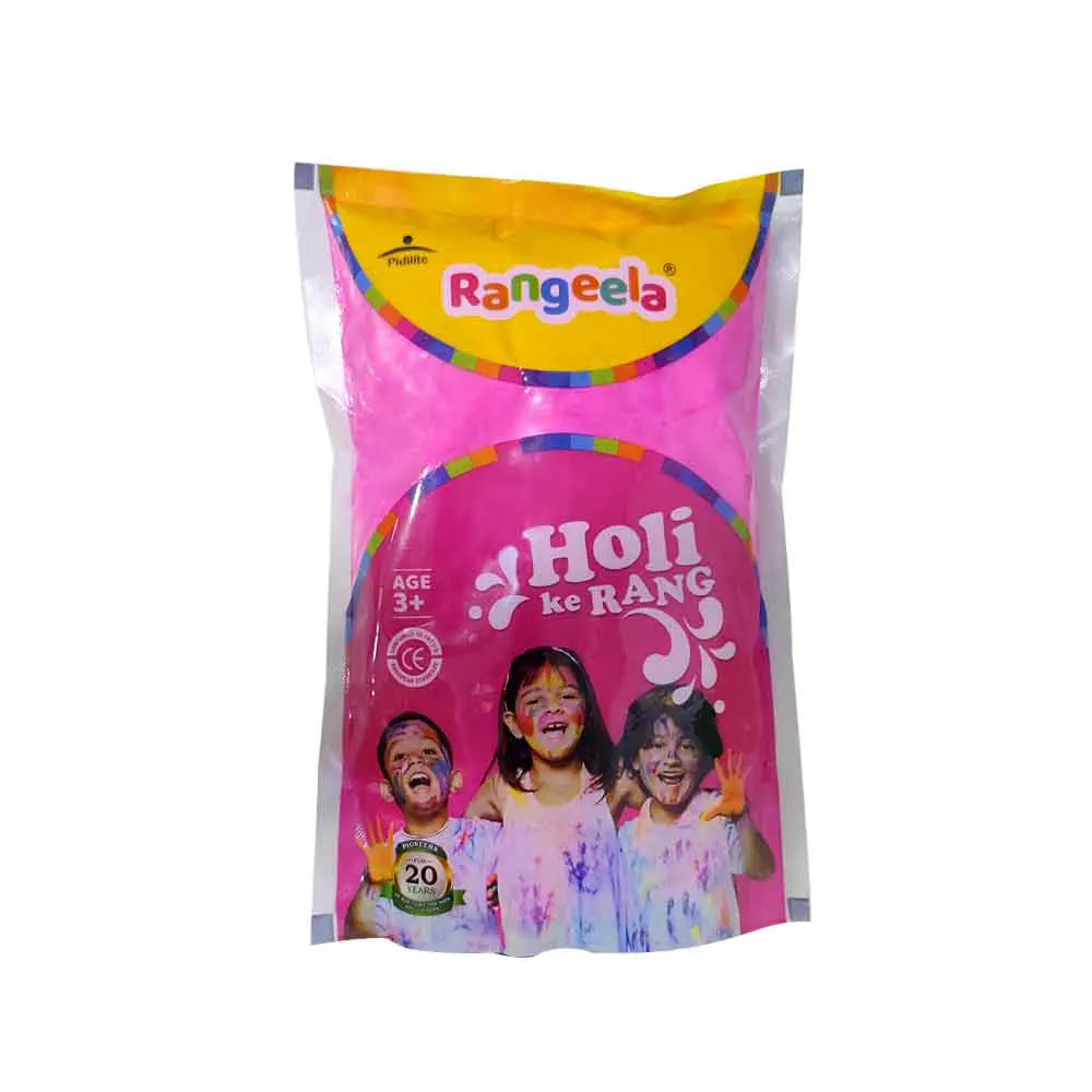 Pidilite Rangeela Holi Ke Rang 500g Floro Pink Powder Colour Holi Colour