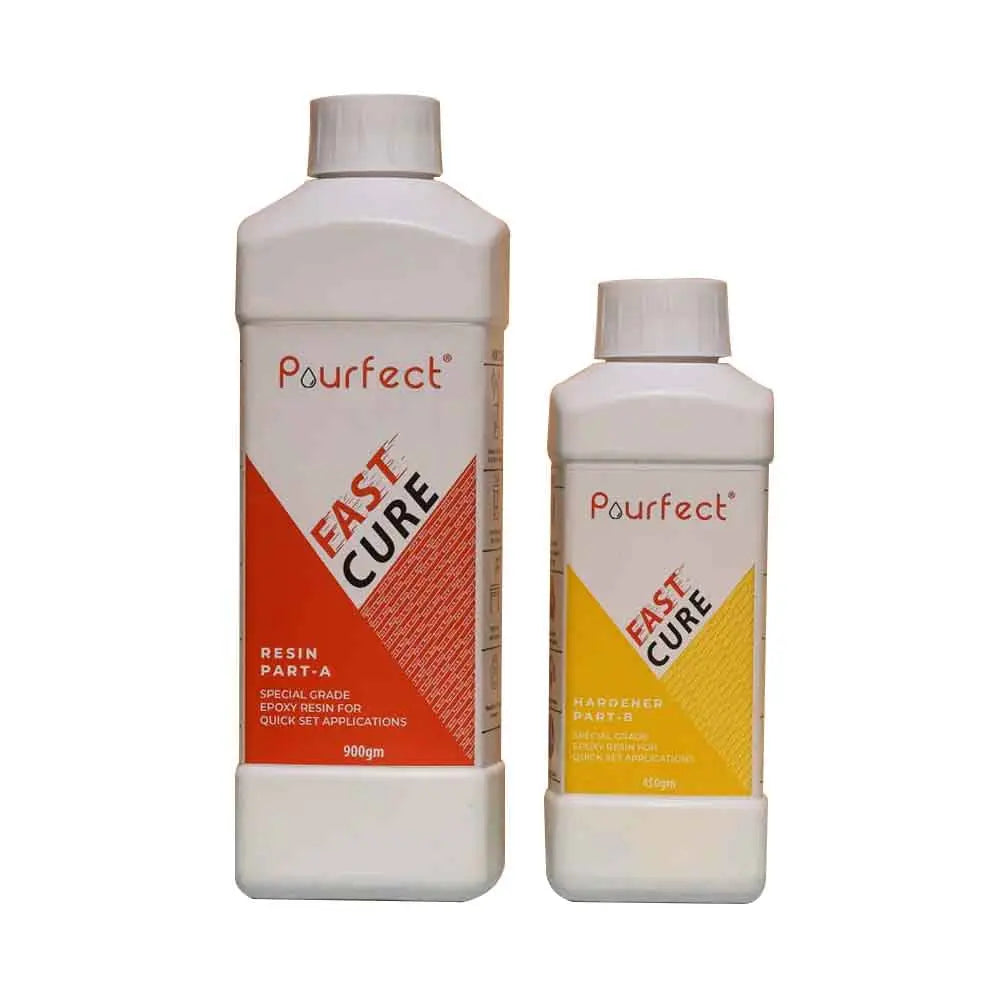 Pourfect 2:1 Fast Cure Resin Kit for Geodes, 3D Effects, Ocean Art, Working in Layers