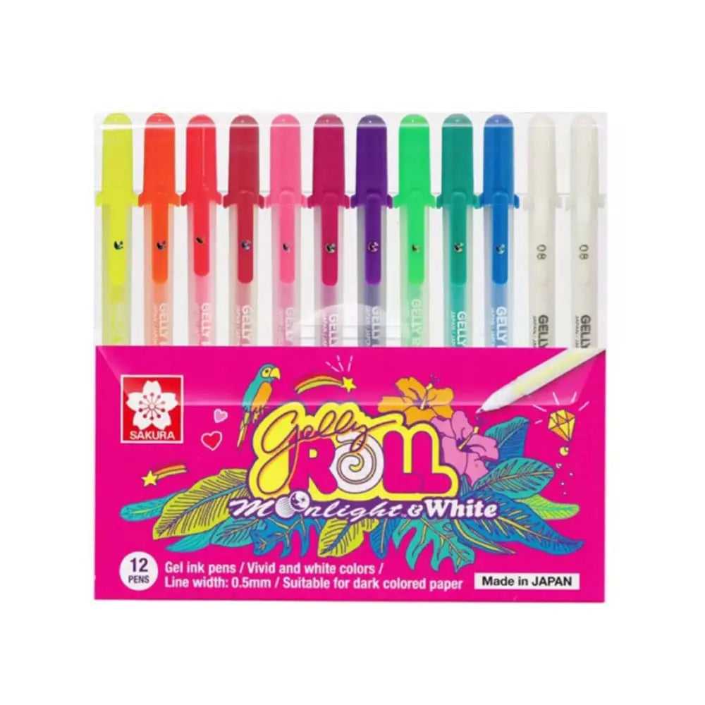 Sakura Gelly Roll Gel Pen Set - 12pcs