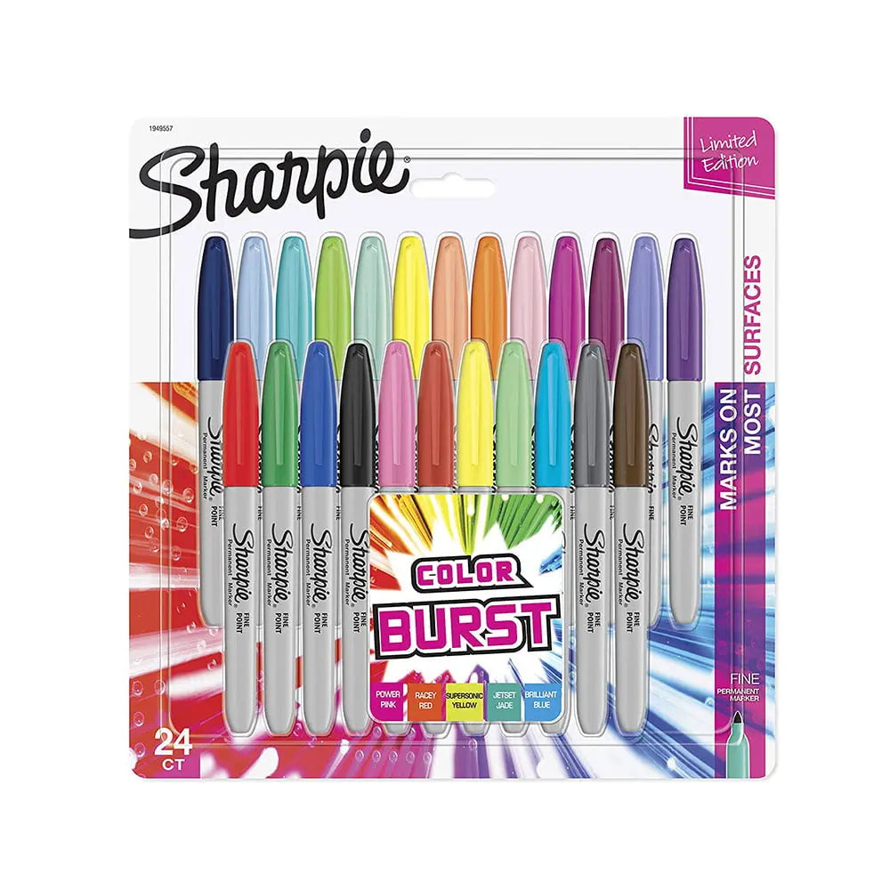 Sharpie Colour Burst 24 Colour Set