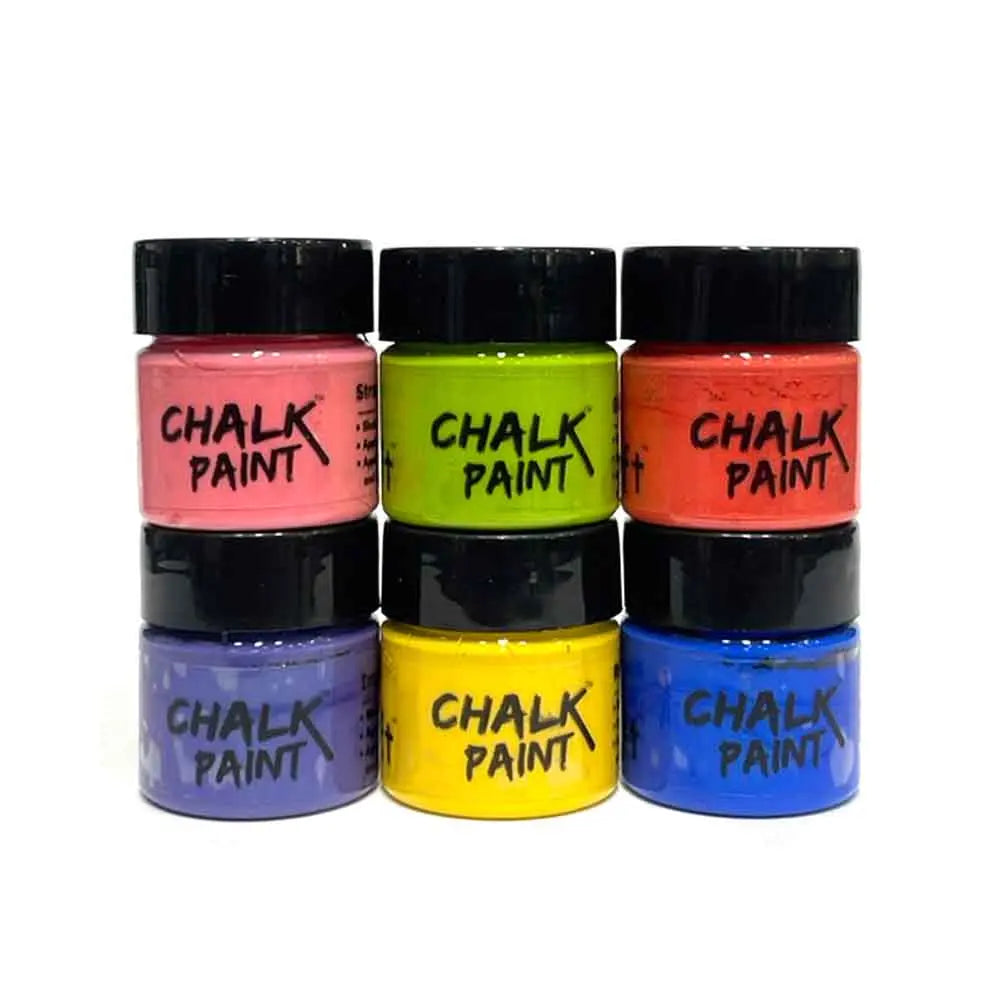 iCraft Chalk Paint Mini Starter Pack of 6